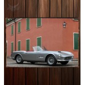 Металлическая табличка Ferrari 250 GT Cabriolet Pinin Farina 258